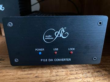Audio Exklusiv P0.8 DAC USB ALIMENTAZIONE SEPARATA