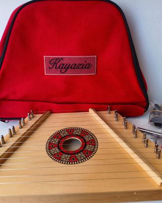 ARPA ZITHER DA TAVOLO IN MASSELLO DI TIGLIO