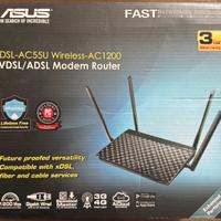 ASUS DSL-AC55U Wireless- AC1200 Modem Router