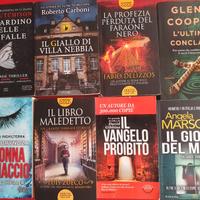 N. 8 libri thriller