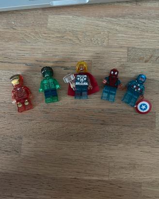 Minifigure lego super eroi