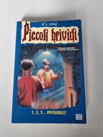 "1,2,3 invisibile!" N 6 RARO Piccoli Brividi