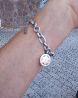 bracciale argento montblanc