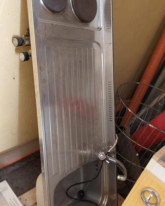 top monoblocco acciaio innox cucina