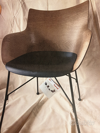 Sedia Kartell Q/WOOD
