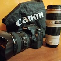 canon 70D più 24'105L più 70'200L