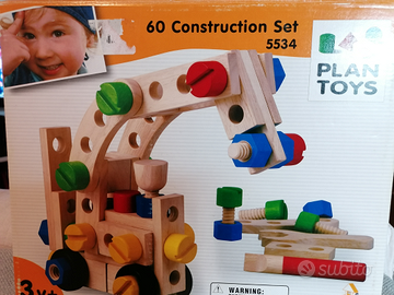 Set costruzioni in legno