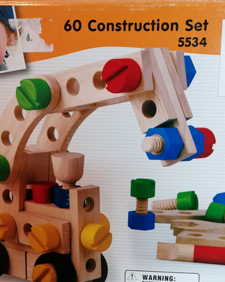 Set costruzioni in legno