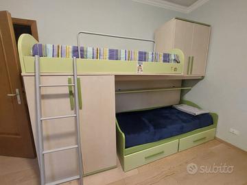 Cameretta Colombini a soppalco