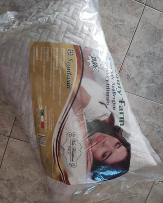guanciale anallergico in Memory triturato cuscino
