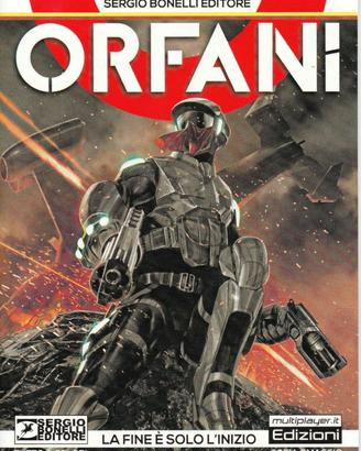 Albo fumetto Orfani Sergio Bonelli numero zero