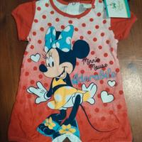 tutina pagliaccetto neonata 3 mesi Disney Minnie 