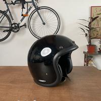 Casco DMD Jet Vintage nera M + Baruffaldi