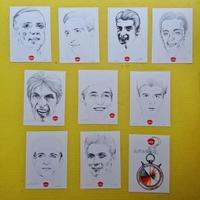 Nani Tedeschi ciclismo Asso Mondiale 9 cartoline