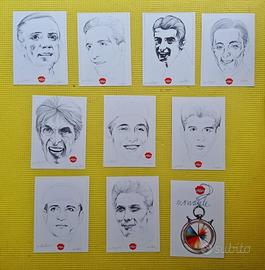 Nani Tedeschi ciclismo Asso Mondiale 9 cartoline