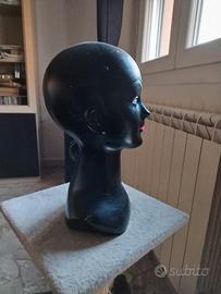 Testa di manichino per parrucca