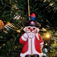 Statua Thun Babbo Natale Carabiniere Paracadutista