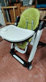 seggiolone pappa per bimbo regolabile 