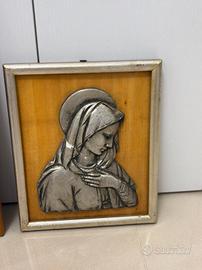 Lotto quadri ad intarsio Luigi Mengoli