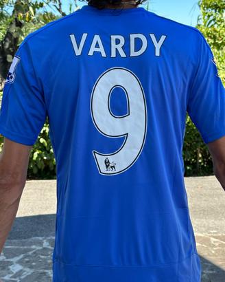 Maglia calcio originale LEICESTER Vardy 9 scudetto