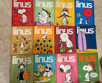 LINUS rivista anno 1968 annata completa PERFETTA
