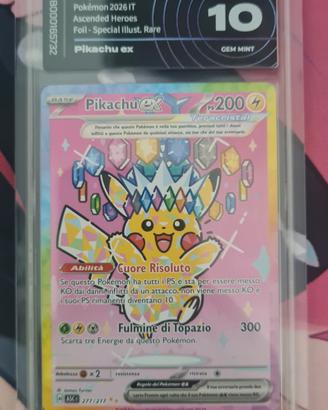Pokemon Pikachu EX Ascesa Eroica