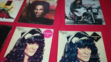 Dischi 33 giri Renato Zero bob marley tosh ecc ecc