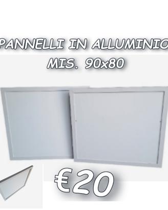 pannelli in PVC con telaio in alluminio 90x80 