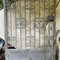 Cancello pedonale zincato 100x145