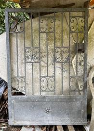 Cancello pedonale zincato 100x145