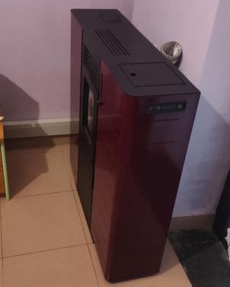 Stufa a pellet canalizata