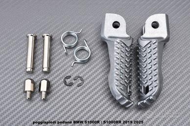 poggiapiedi pedane BMW S1000R / S1000RR 2019 2025