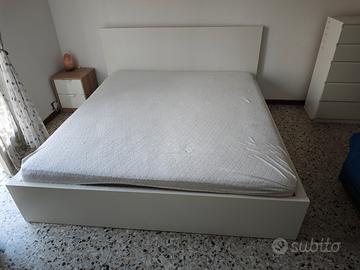 Letto Malm 180x200 King size + materasso