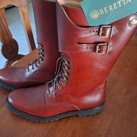 Stivali da caccia in cuoio beretta