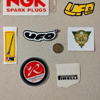 Adesivi vintage per fuoristrada d'epoca