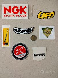 Adesivi vintage per fuoristrada d'epoca