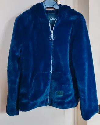 giubbotto ecopelliccia Shoeshine cappuccio