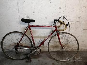 bici da corsa Francesco Moser anni 80