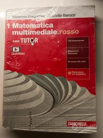 Libro scolastico MATEMATICA MULTIMEDIALE ROSSO 1