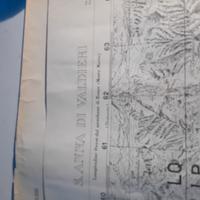 vecchie cartine topografiche  valle susa