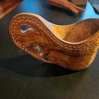 tazza del pastore in legno