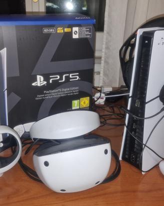 Combo PS5 1T + PSVR2 + Cuffie.