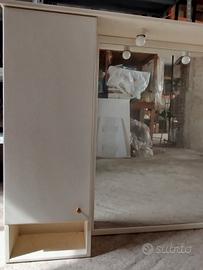 specchio con mobiletto 