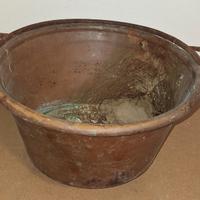 Pentole antiche in rame