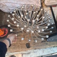 Lampadario Valenti Pistillo studio Tetrarch anni70
