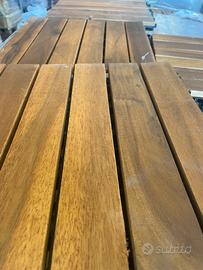 Pavimento terrazzo / giardino ad incastro