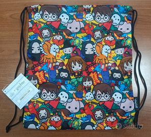 sacca con chiusura a coulisse Harry Potter