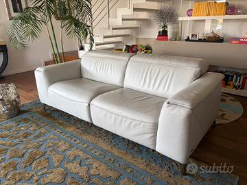 Divano pelle Natuzzi mod. Trionfo