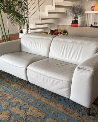 Divano pelle Natuzzi mod. Trionfo