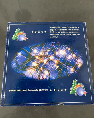 Filo di 180 luci, 9 metri